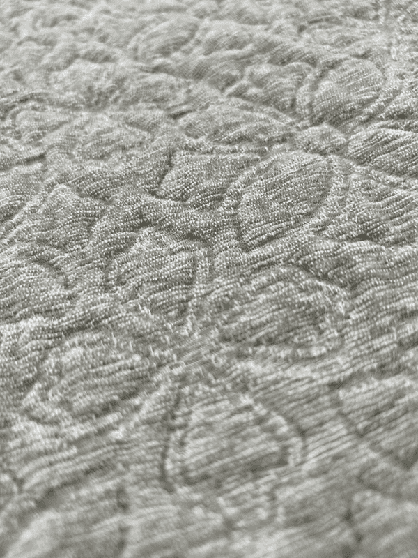 Vierbladige chenille-dekenserie voor thuistextiel