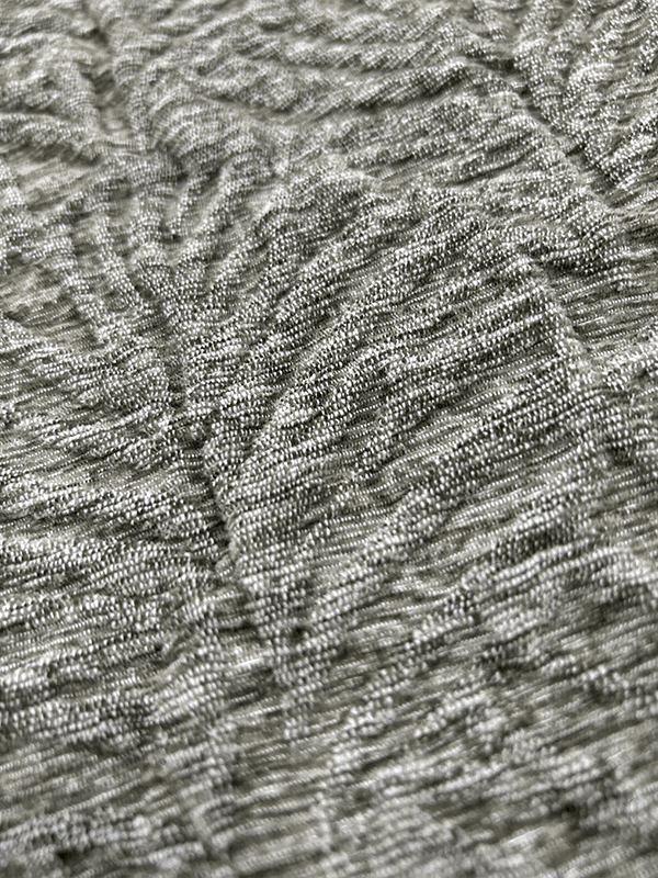 Bladbloem chenille huishoudtextiel dekenserie